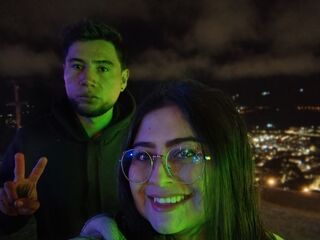 live couple webcam sex LisethAndAndres